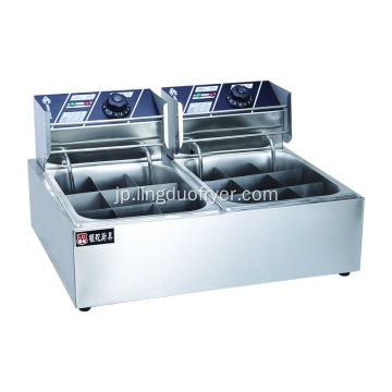 EH269 6+6L 9+9グリッドマルチクッキングキッチン機器電気カント調理用ファーストフード販売